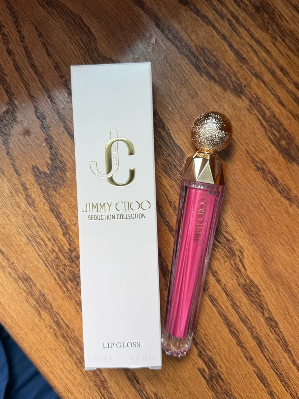 Jimmy Choo Seduction Collection Lip Gloss 💗 Fuchsia Glow 💗